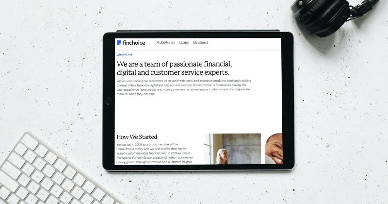 History and Background of FinChoice