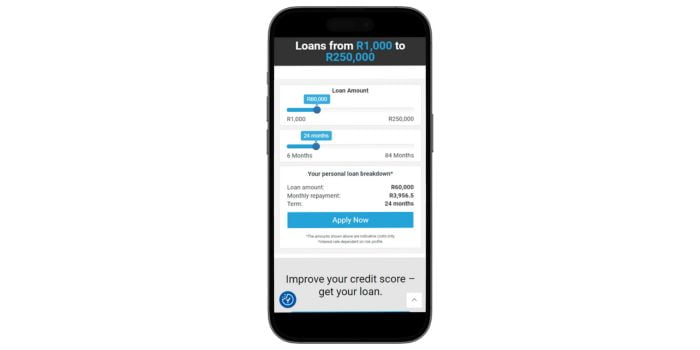 ShowTime Finance Loan on Mobile