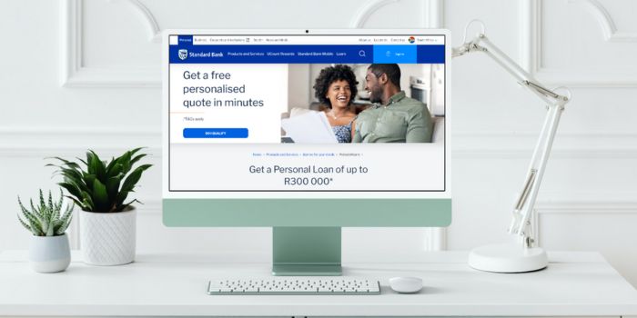 Get a free personalised quote in Standard Bank