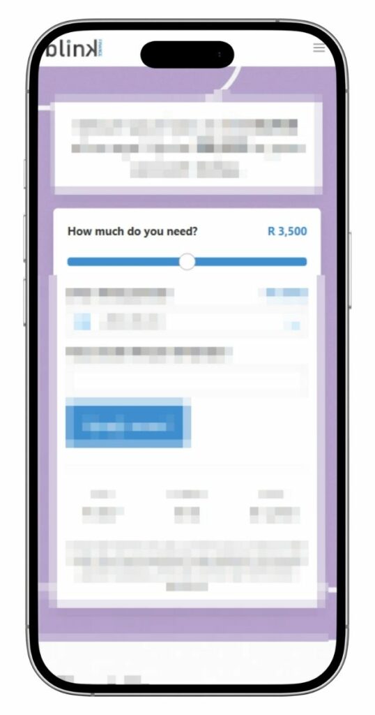 Applying for a Loan with BlinkFinance