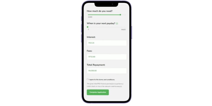 MiPayDayLoans on Mobile