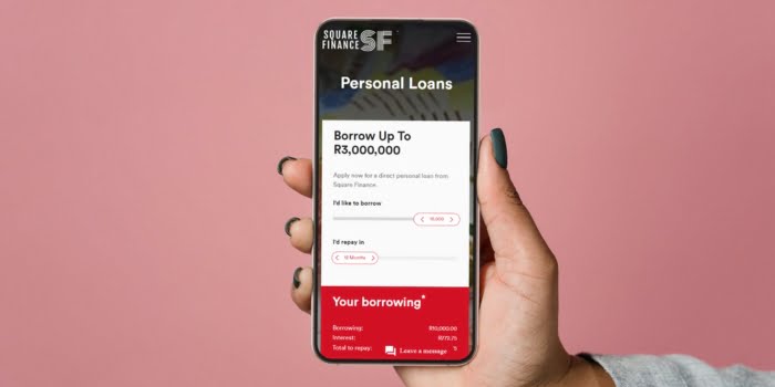 Square Finance Loan on Mobile