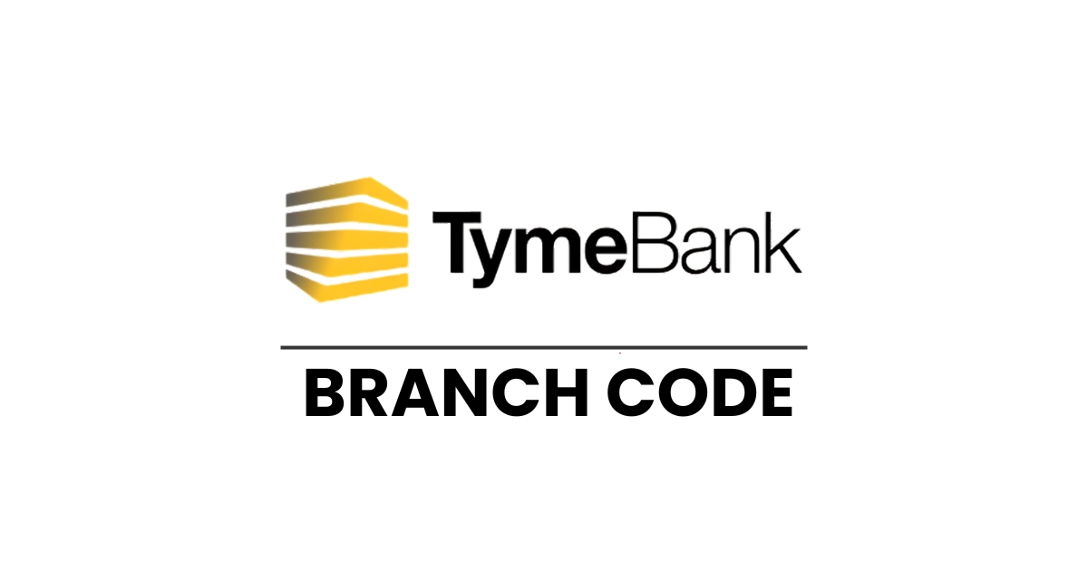 TymeBank Branch Code