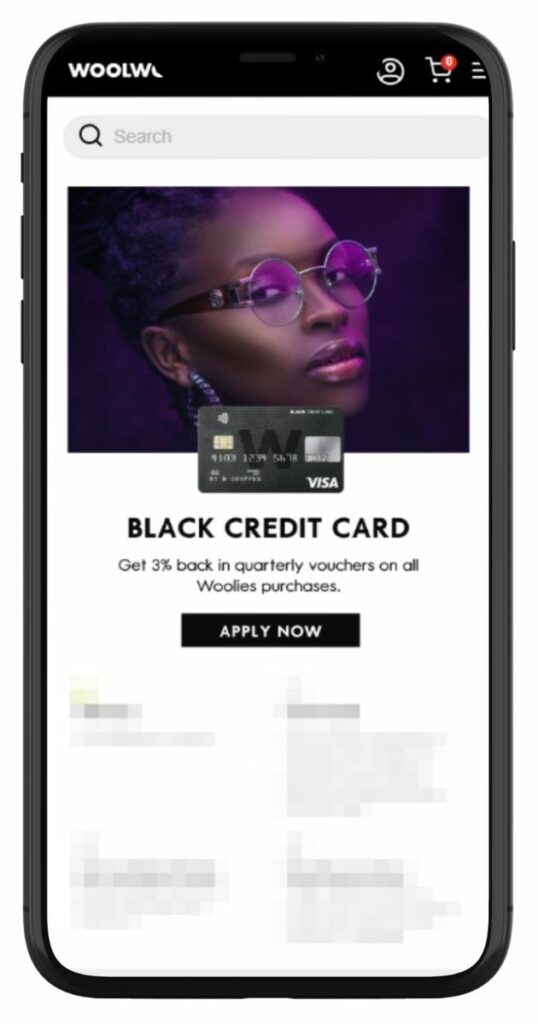 Woolworths Credit Card Application