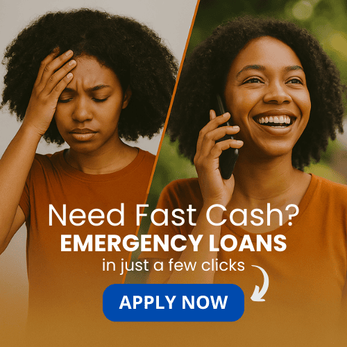 Emergency loans ad