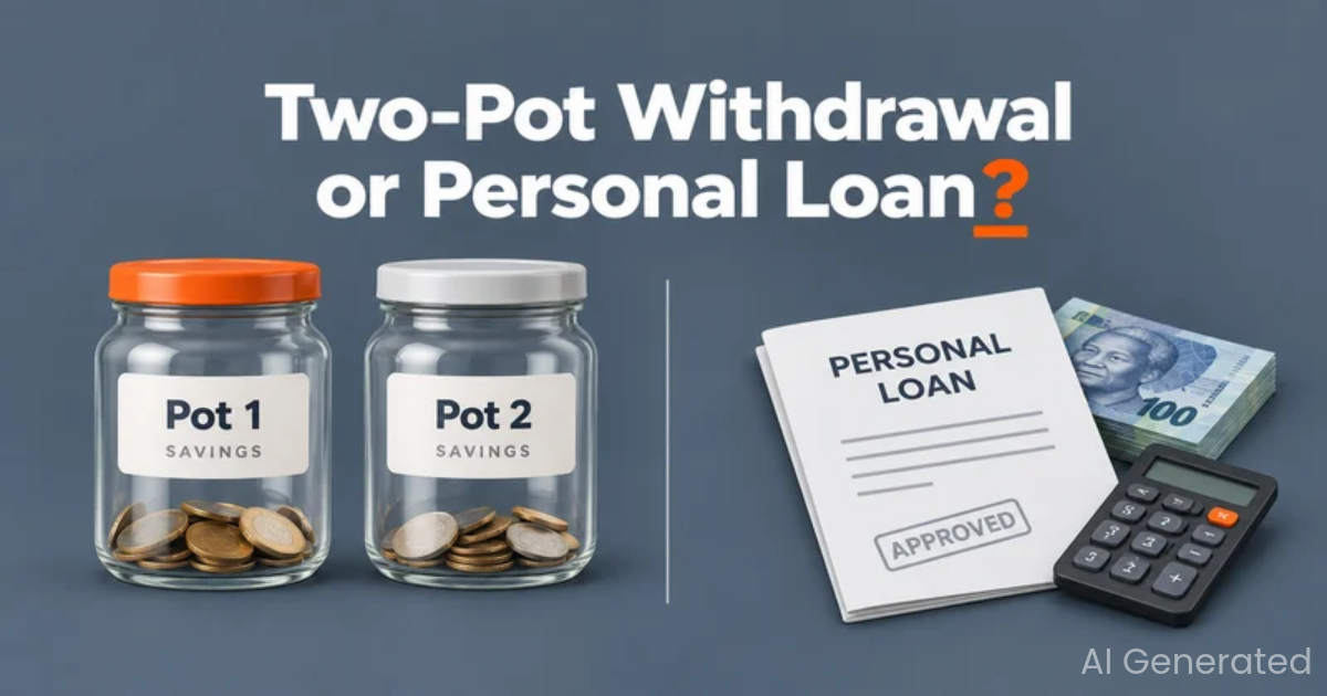 Two pot withdrawal vs personal loan